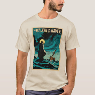 T-Shirt Le Marcheur sur les Vagues 