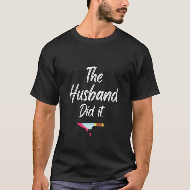 T-shirt Le Mari L'A Fait Forensic Forensic Husband Tee (Devant)