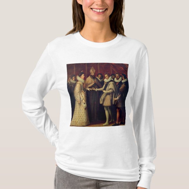 T-shirt Le mariage de Catherine de Medici (Devant)