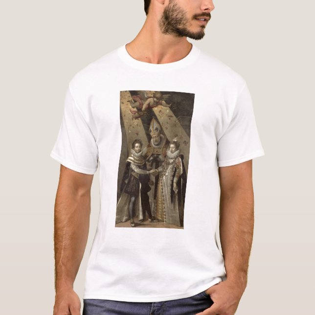 T-shirt Le mariage de Louis XIII (Devant)