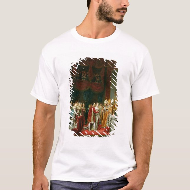 T-shirt Le mariage de Napoléon Ier et Marie (Devant)