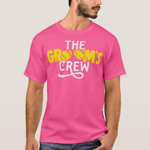 T-shirt Le Mariage d'équipage Grooms Funny Bachelor Party