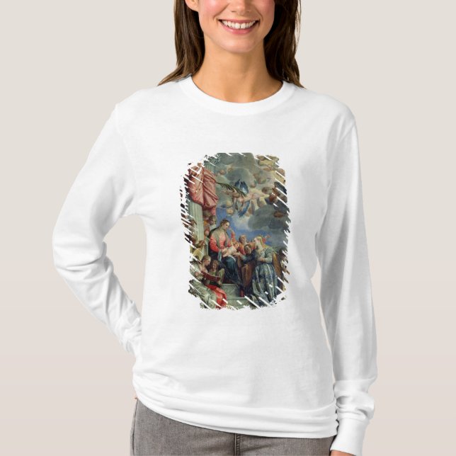 T-shirt Le mariage mystique de St Catherine (Devant)