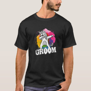 T-shirt Le Marié Hommes Cérémonie de Mariage Enterrement d
