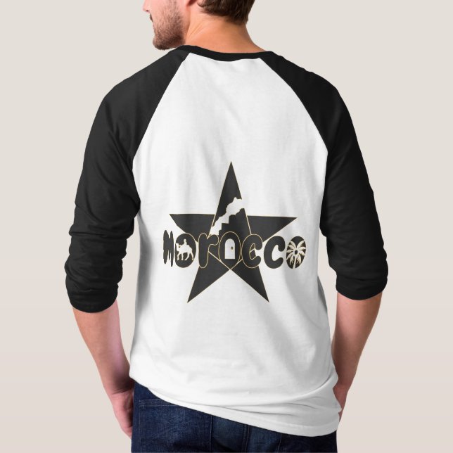 T-shirt Le Maroc est plus qu'un pays ; c'est notre fierté (Dos)