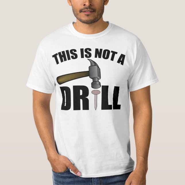 T-SHIRT LE MARTEAU, CECI N'EST PAS UN FORET (Devant)
