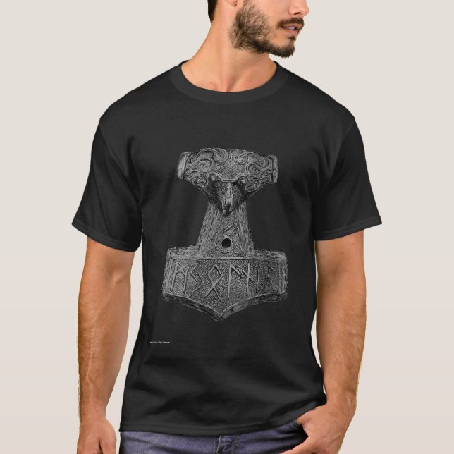 T-shirt Le marteau du Thor (Devant)
