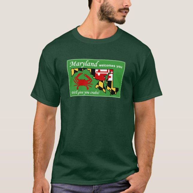 T-shirt Le Maryland (Devant)