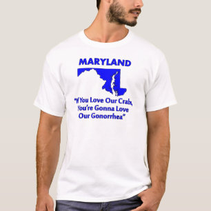 T-shirt Le Maryland - si vous aimez nos crabes…