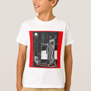 T-shirt Le masque de la mort rouge