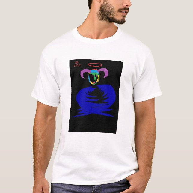 T-shirt Le masque de plusieurs visages (Devant)