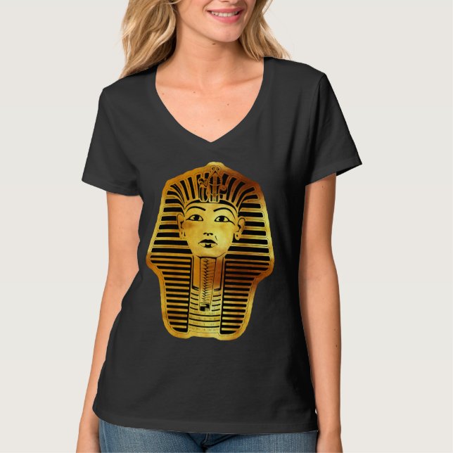T-shirt Le masque égyptien Golden Tutankhamon (Devant)
