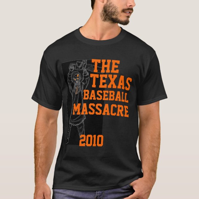 T-shirt Le massacre de base-ball du Texas ! (Devant)