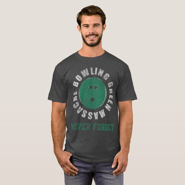 T-shirt Le massacre de Bowling Green n'oublient jamais (Devant entier)