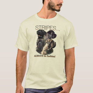 T-shirt Le mastiff Brindle barre la chemise