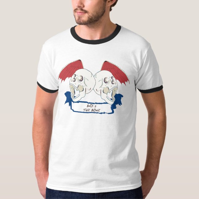 T-shirt Le mauvais 2 l'os (Devant)