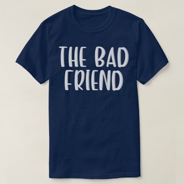 T-shirt Le Mauvais Ami Couple Friends Girls Night11 (Design devant)
