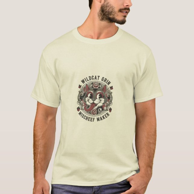 T-shirt Le Maverick Malicieux (Devant)