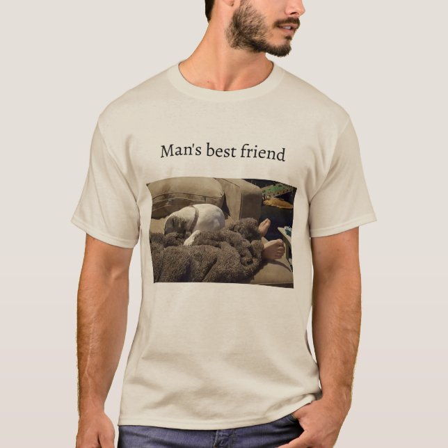 T-shirt Le meilleur ami de l'homme (Devant)