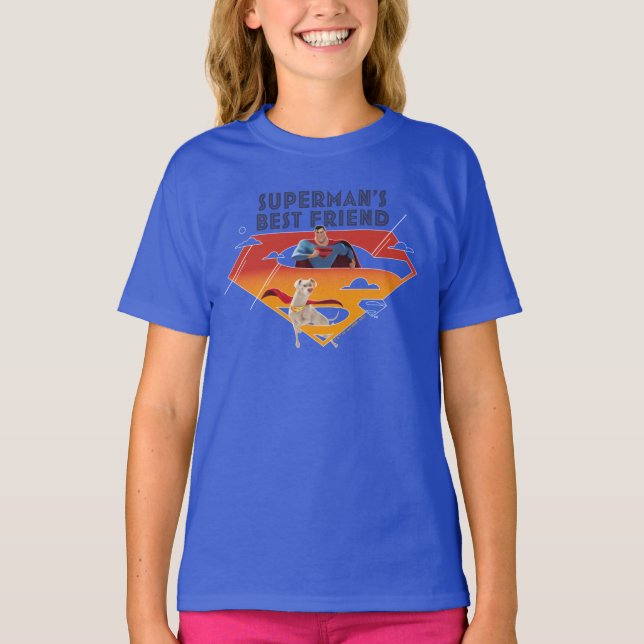 T-shirt Le meilleur ami de Superman (Devant)