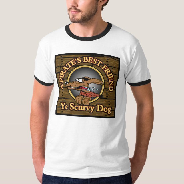 T-shirt Le meilleur ami d'un pirate (Devant)