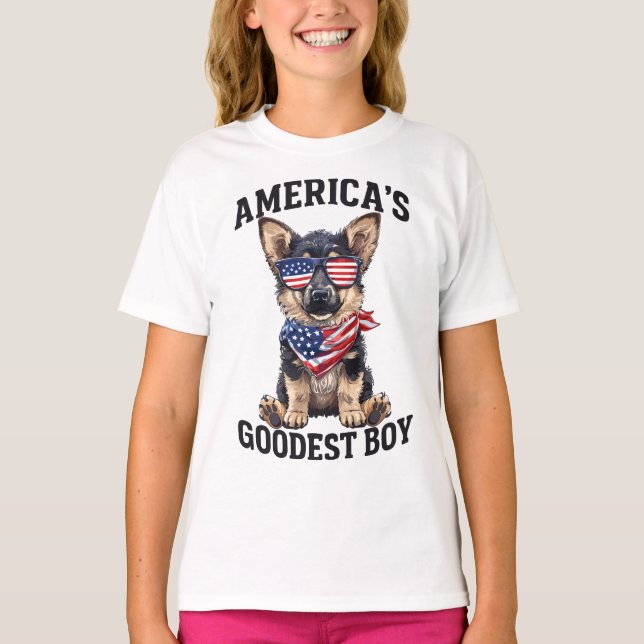 T-shirt Le meilleur berger d'Amérique (Devant)