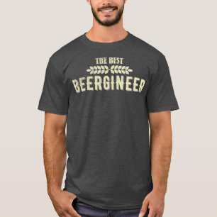 T-shirt Le meilleur brasseur de bière de l'ingénieur