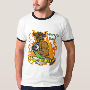 T-shirt Le meilleur cadeau de fête des pères du beau-pè