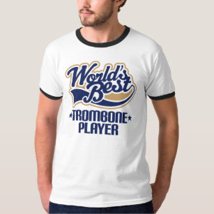 T-shirt Le meilleur cadeau de joueur de trombone des