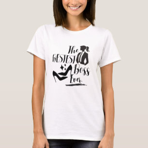 T-shirt Le meilleur chef de dame