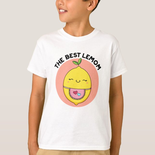 T-shirt Le meilleur citron amusant citron (Devant)