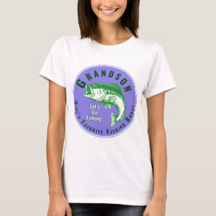 T-shirt Le meilleur compagnon de pêche de Mimi