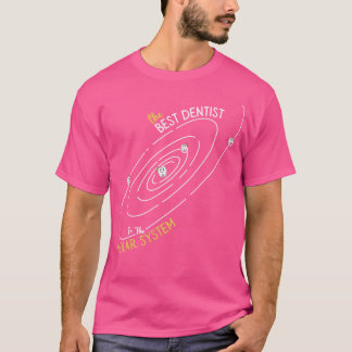 T-shirt Le Meilleur Dentiste Molaire Dents Dentisterie DDS