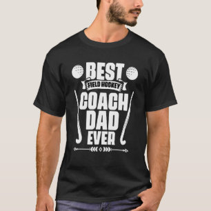 T-shirt Le Meilleur Entraîneur Classique Papa Jamais Pour