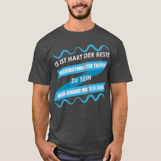 T-shirt Le meilleur entraîneur de gymnastique aquatique