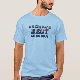 T-shirt Le meilleur grand-papa de l'Amérique