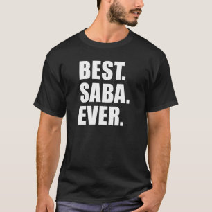 T-shirt Le meilleur grand-père toujours juif de Saba (SUR