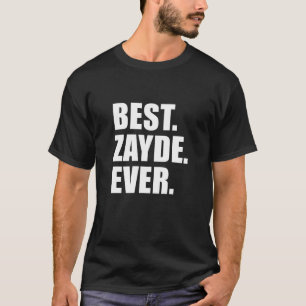 T-shirt Le meilleur grand-père toujours juif de Zayde (SU