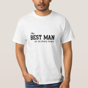 T-shirt Le Meilleur Homme À Tant De Niveaux