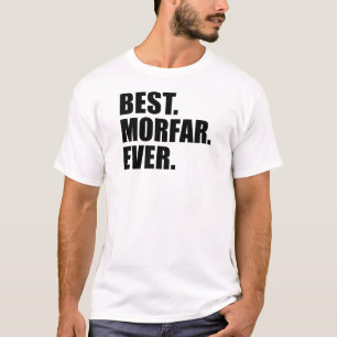 T-shirt Le meilleur. Morfar. Jamais