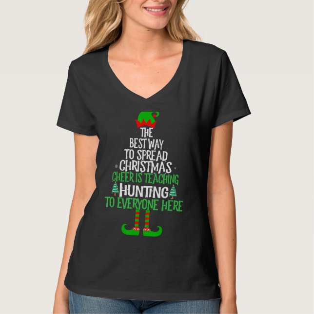 T-shirt Le Meilleur Moyen De Diffuser La Soirée De Noël Es (Devant)