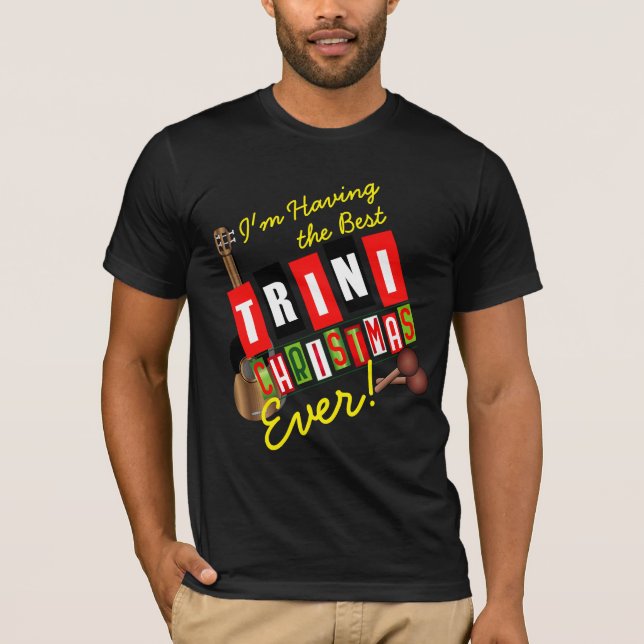 T-shirt Le meilleur Noël Trini de tous les temps ! (Devant)