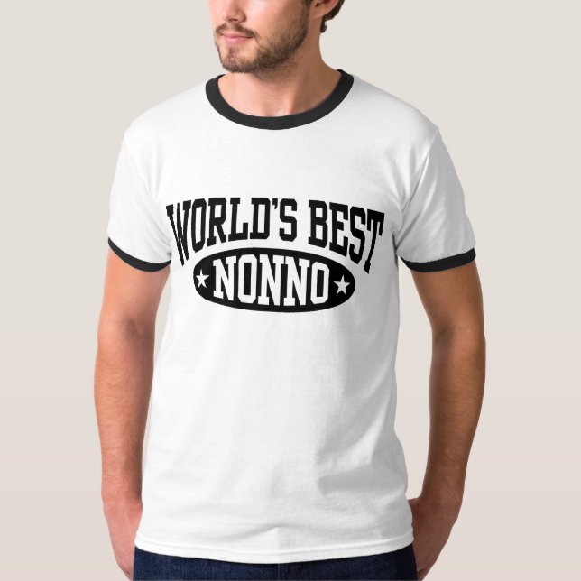 T-shirt Le meilleur Nonno du monde (Devant)