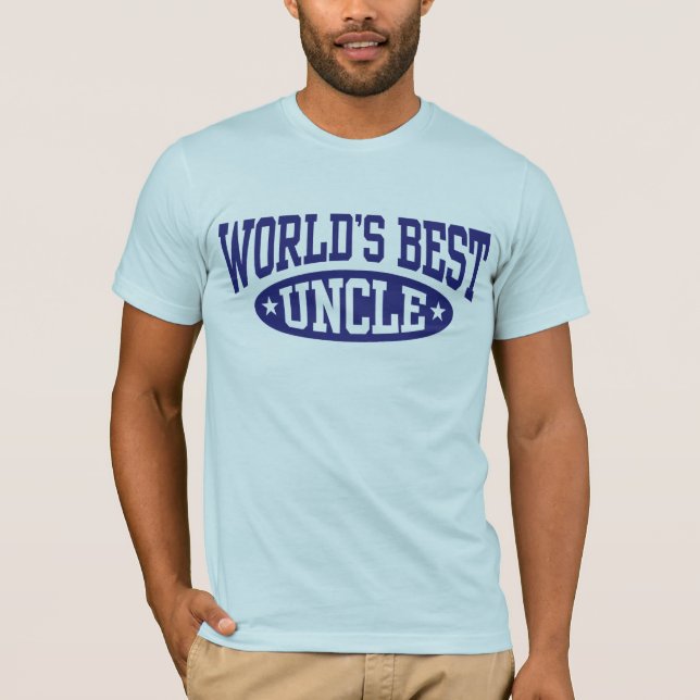 T-shirt Le meilleur oncle du monde (Devant)