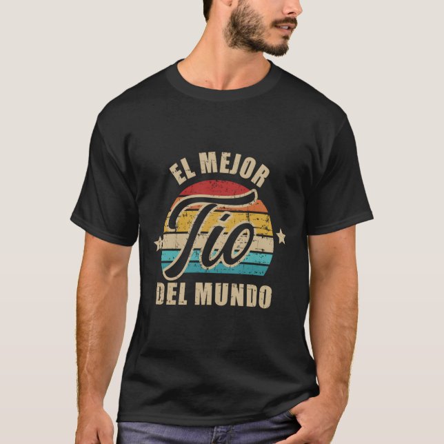 T-shirt Le Meilleur Oncle Du Monde (Devant)