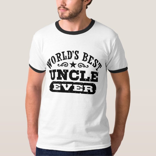 T-shirt Le meilleur oncle du monde (Devant)