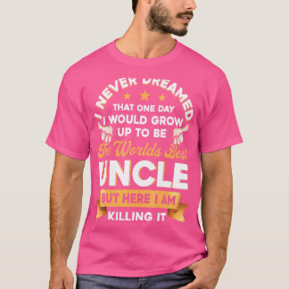 T-shirt Le meilleur oncle du monde pour oncle frère