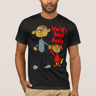 T-shirt Le meilleur papa CustomizableTshirt des mondes