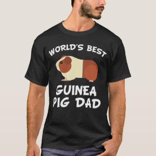 T-shirt Le meilleur papa du cobaye du monde