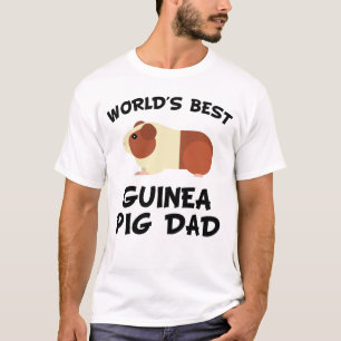T-shirt Le meilleur papa du cobaye du monde